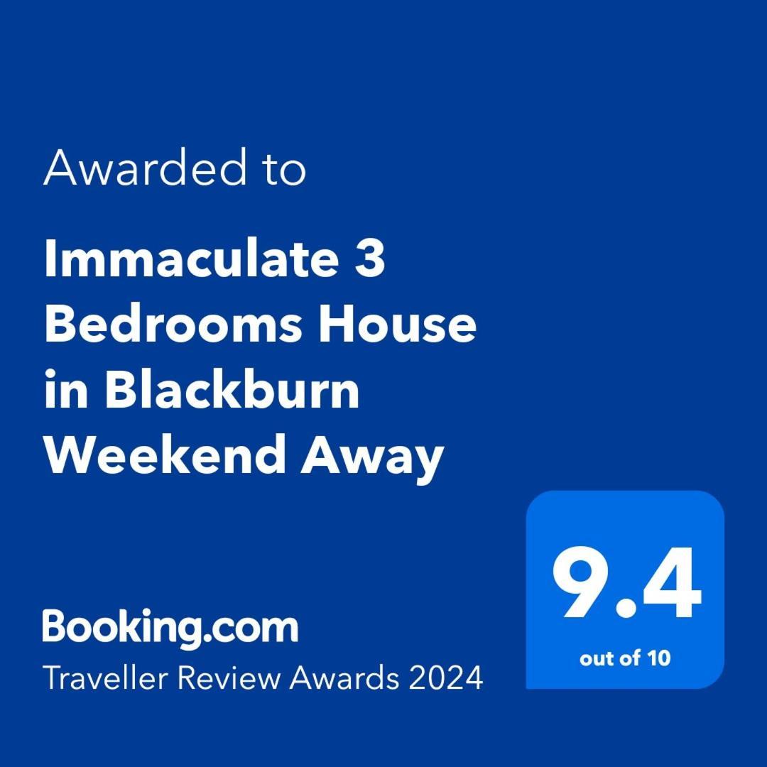 Entire Charming 5-Bed House In Darwen Blackburn Bb1 Free Parking Roadside Rishton Eksteriør billede